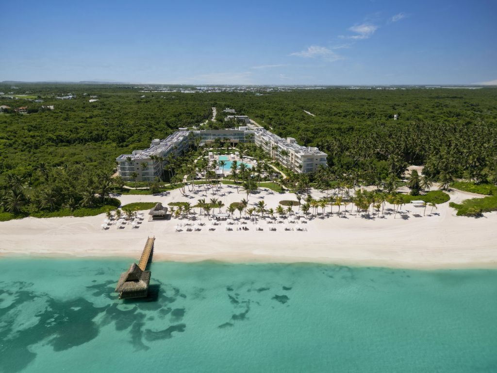 Aerial view of the Westin Punta Cana resort in the Dominican Republic